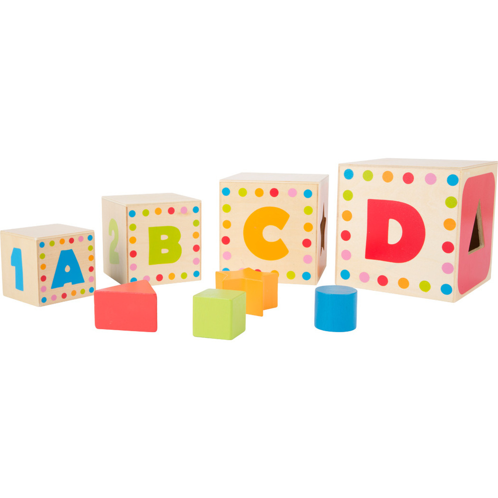 Tour de Cubes à Empiler et Encastrer - Formes & Couleurs – Image 3