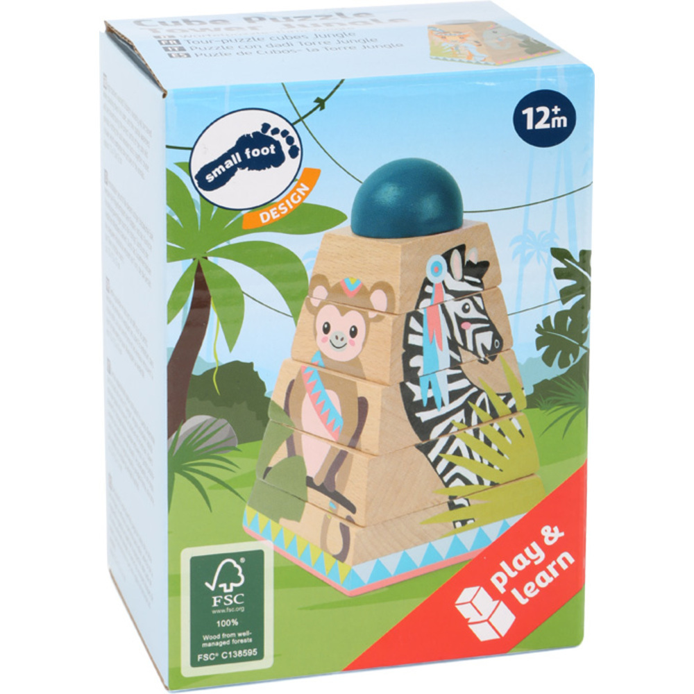 Pyramide d'Empilage Puzzle Animaux – Image 4