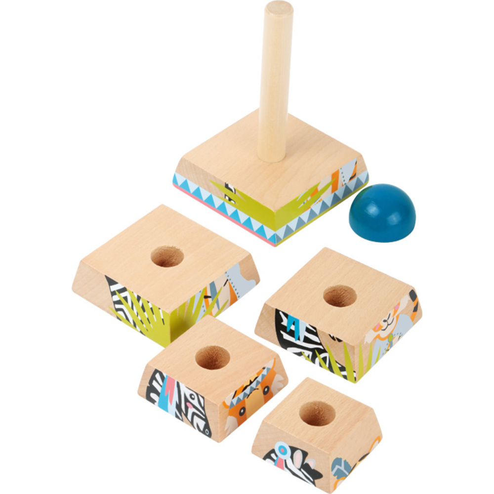 Pyramide d'Empilage Puzzle Animaux – Image 3