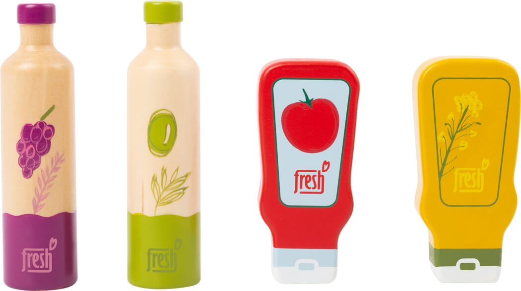 Set d'Assaisonnement et Sauces en Bois "Fresh" – Image 2