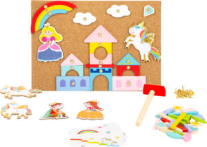 Jeu de Marteau et Clous "Licornes & Princesses"