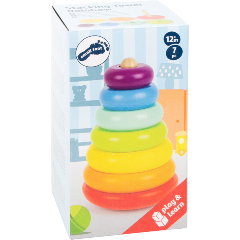 Tour à Empiler "Culbuto" Arc-en-Ciel - Sécurité Renforcée – Image 6