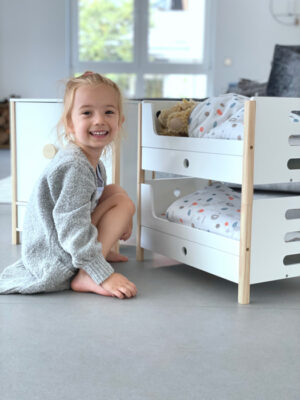 Lit Superposé Modulable pour Poupées "Little Button"