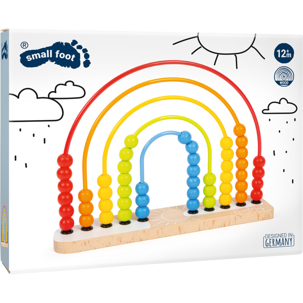 Circuit de Motricité & Boulier Arc-en-Ciel - Bois – Image 5