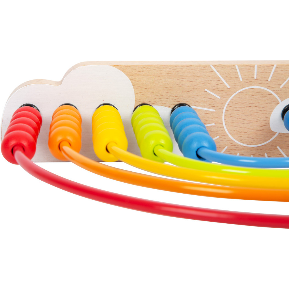 Circuit de Motricité & Boulier Arc-en-Ciel - Bois – Image 3