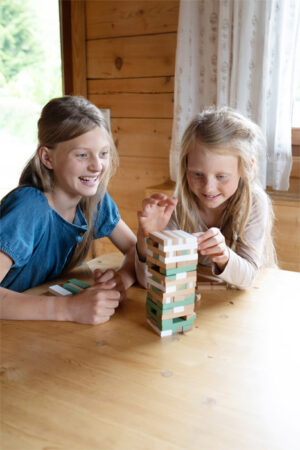 Tour Chancelante en Bois "Gold Edition"