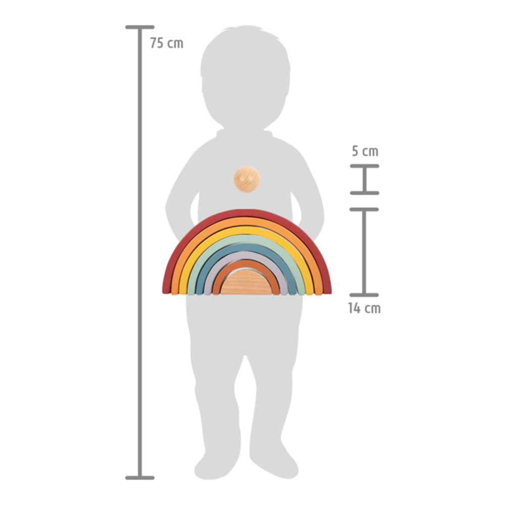 Arc-en-Ciel de Construction Montessori & Boule – Image 9