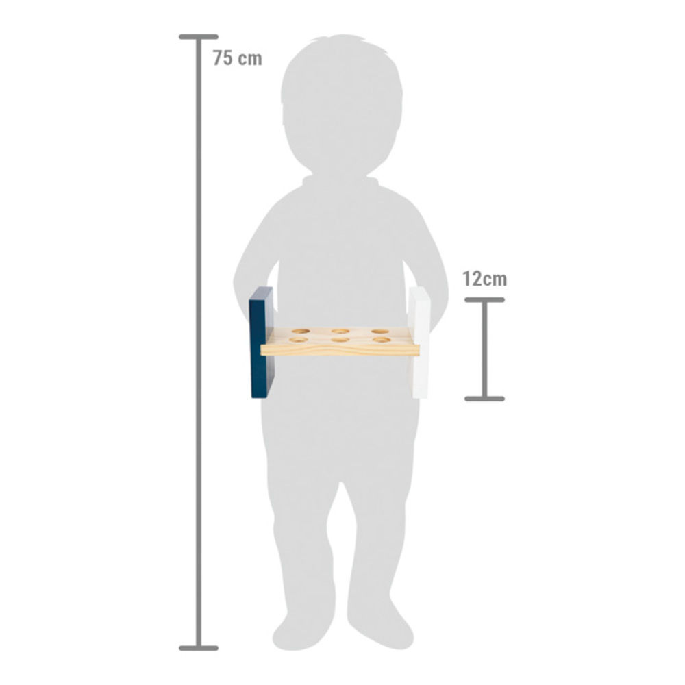 Banc à Marteler Bois "Arctic" FSC® – Image 6