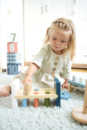 Banc à Marteler Bois "Arctic" FSC®