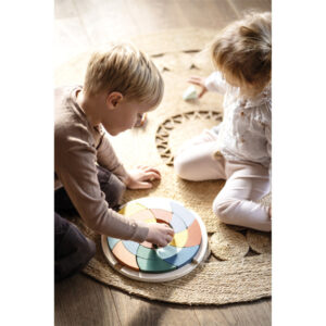 Puzzle Mandala Créatif en Bois