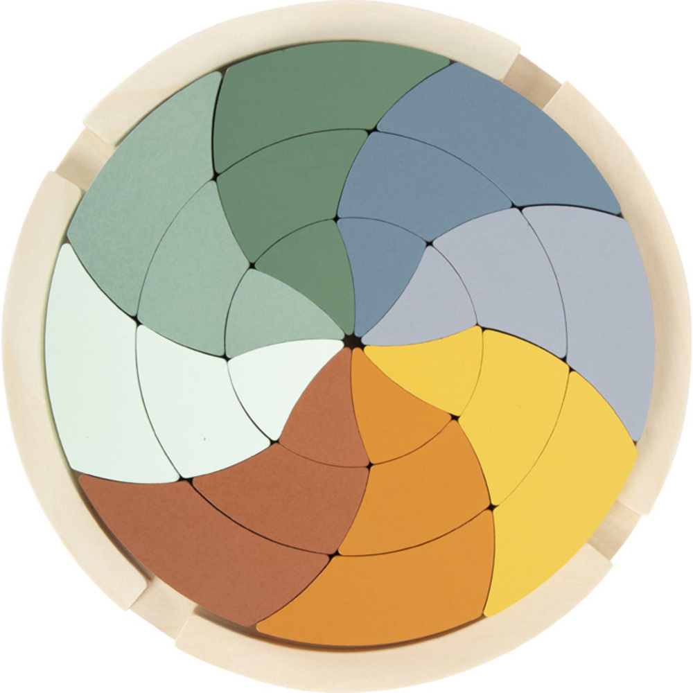 Puzzle Mandala Créatif en Bois – Image 6