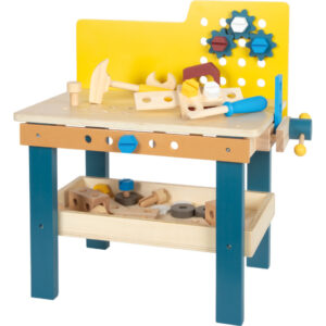 Établi de Bricolage Compact avec Outils & Accessoires