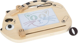 Tableau Magique Magnétique "Chat" - Bois & Tampons