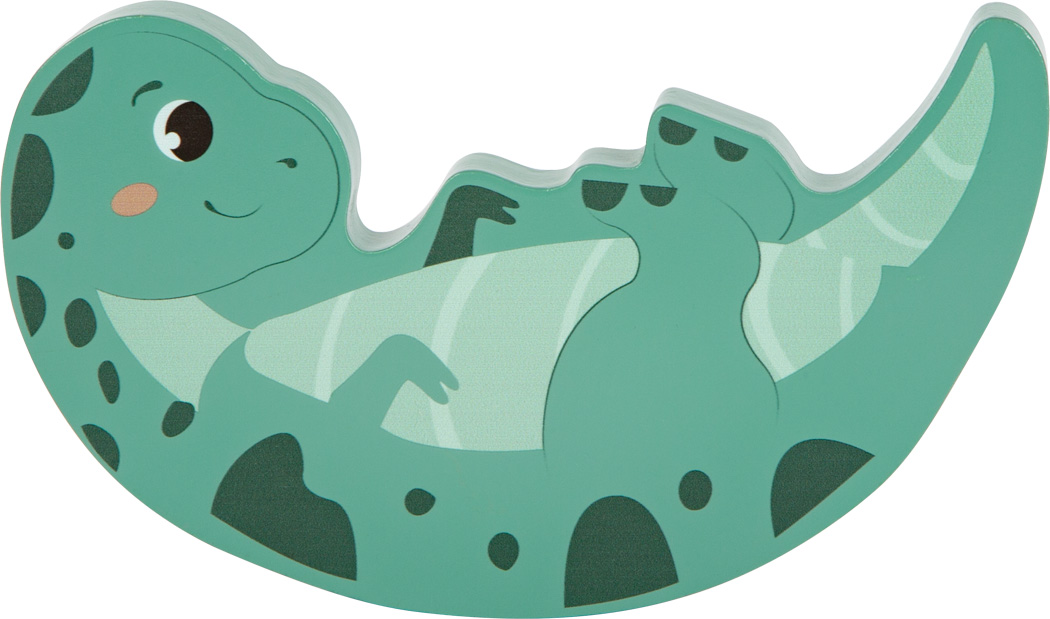 Jeu d'Équilibre "Dino" en Bois FSC® - 12 Œufs & Dé – Image 4