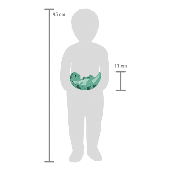 Jeu d'Équilibre "Dino" en Bois FSC® - 12 Œufs & Dé – Image 5