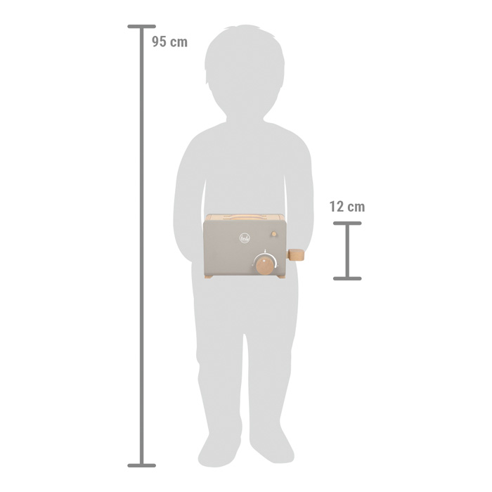 Grille-pain en Bois avec Accessoires - Collection "Tasty" – Image 4