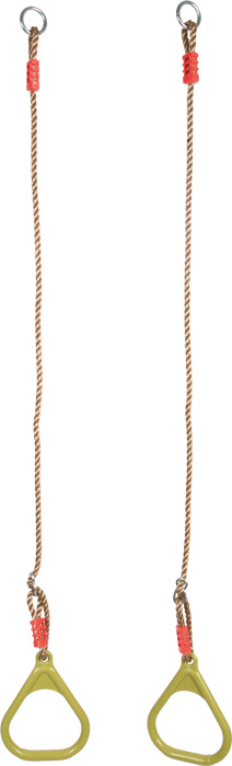 Anneaux de Gymnastique Réglables en Plastique (Intérieur/Extérieur)