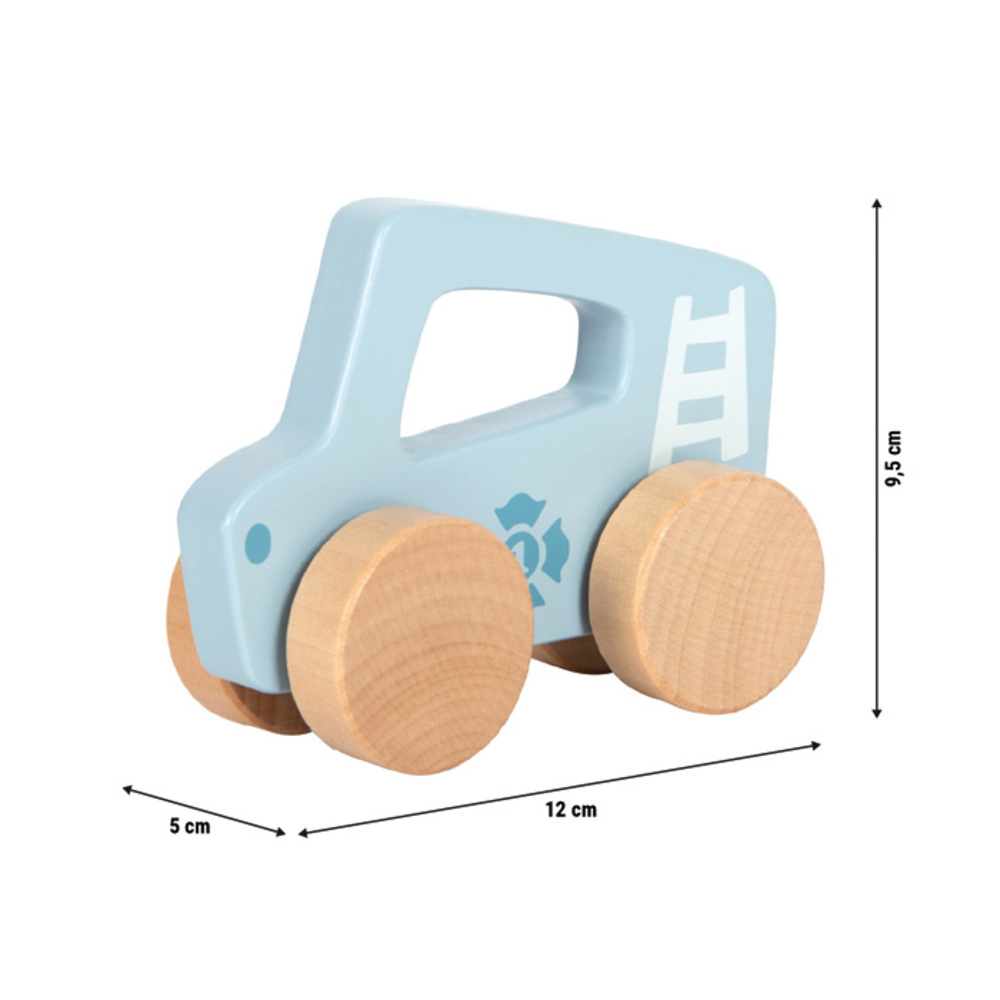 Voiture de Préhension en Bois Pastel – Image 3