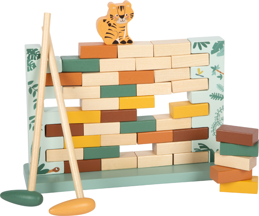 Titre : Jeu d'Adresse "Mur Bancal Safari" - Bois FSC® – Image 2