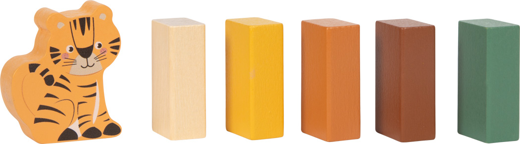 Titre : Jeu d'Adresse "Mur Bancal Safari" - Bois FSC® – Image 4