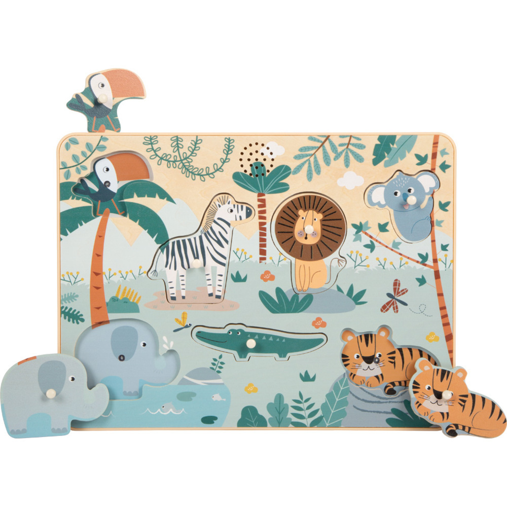 Puzzle Sonore d'Encastrement "Safari" - Bois FSC® – Image 2