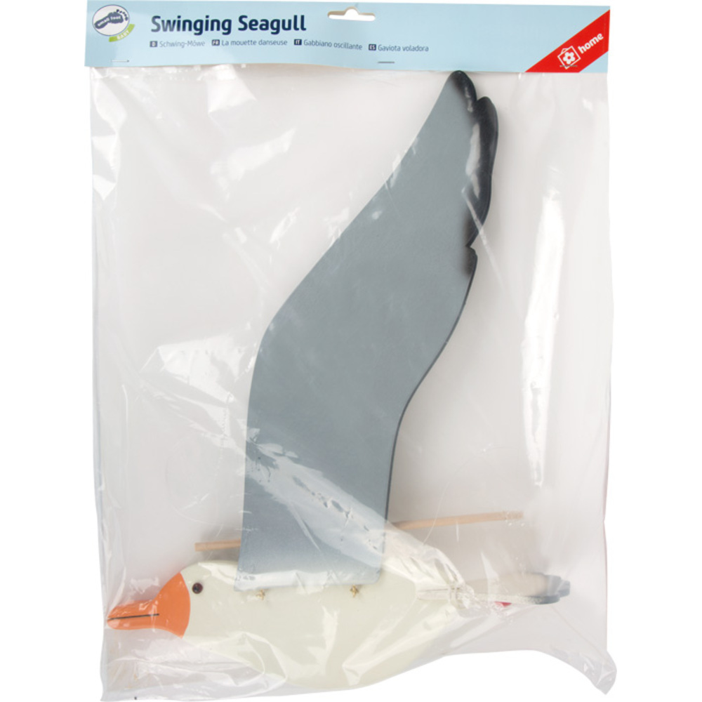 Mobile Géant Mouette en Bois – Image 2