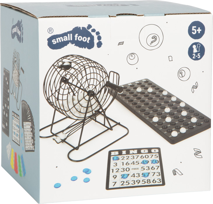 Jeu de Loto / Bingo Classique avec Tambour en Métal – Image 4
