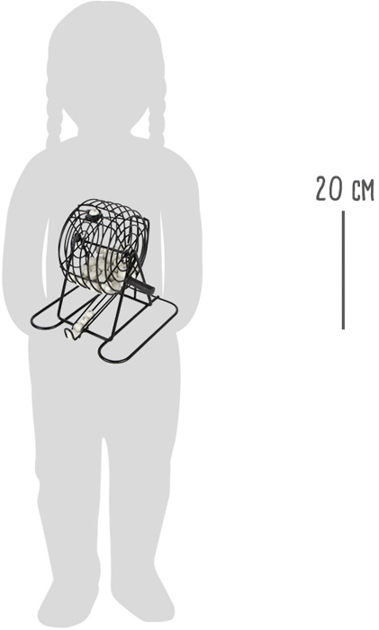 Jeu de Loto / Bingo Classique avec Tambour en Métal – Image 3