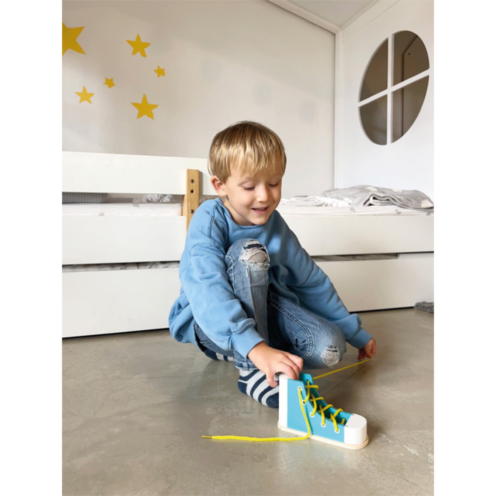 Chaussures à Lacer Éducatives en Bois - Set de 2 – Image 3